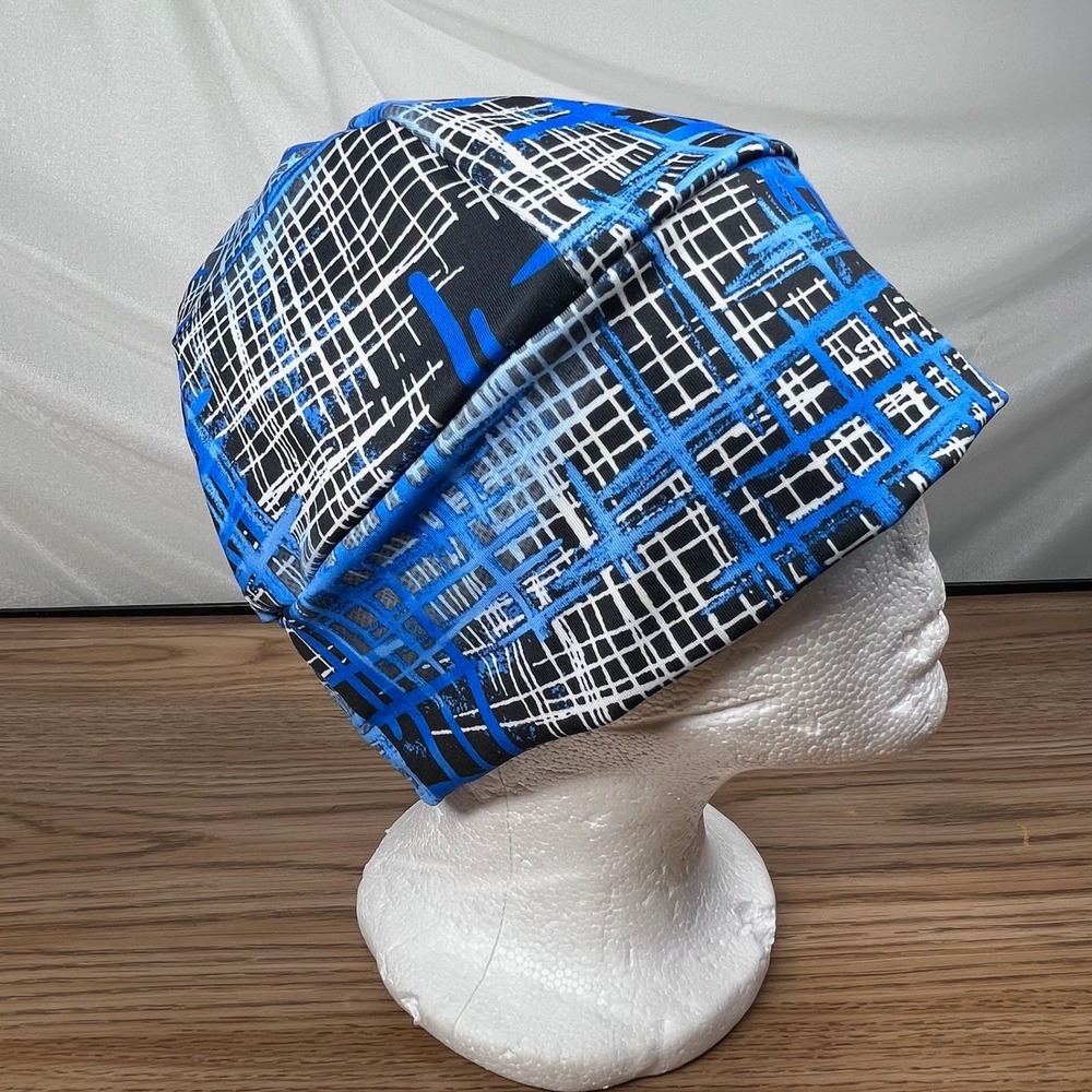 JL Racing Unisex Beanie Blue Hatch Drywick One Size Athletic Performance Hat